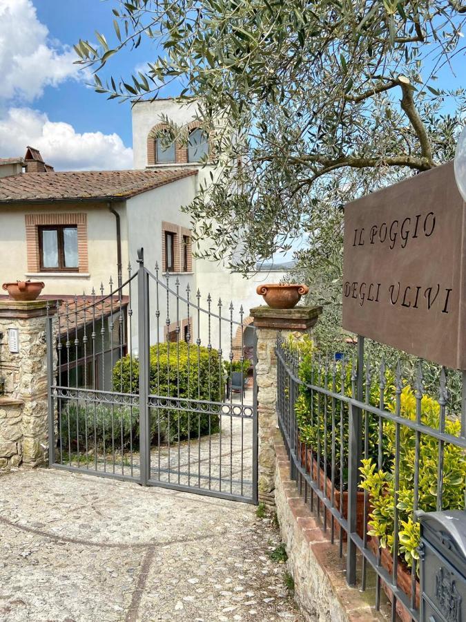 Ferienwohnung Il Poggio Degli Ulivi Collicello Exterior foto